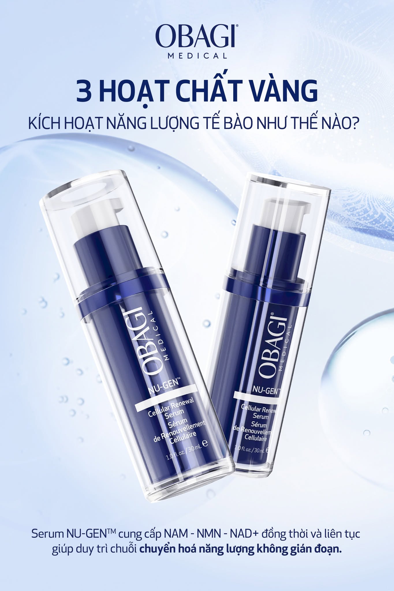 Tại Sao Phải Bổ Sung 3 Hoạt Chất NAD+, NMN & NAM?