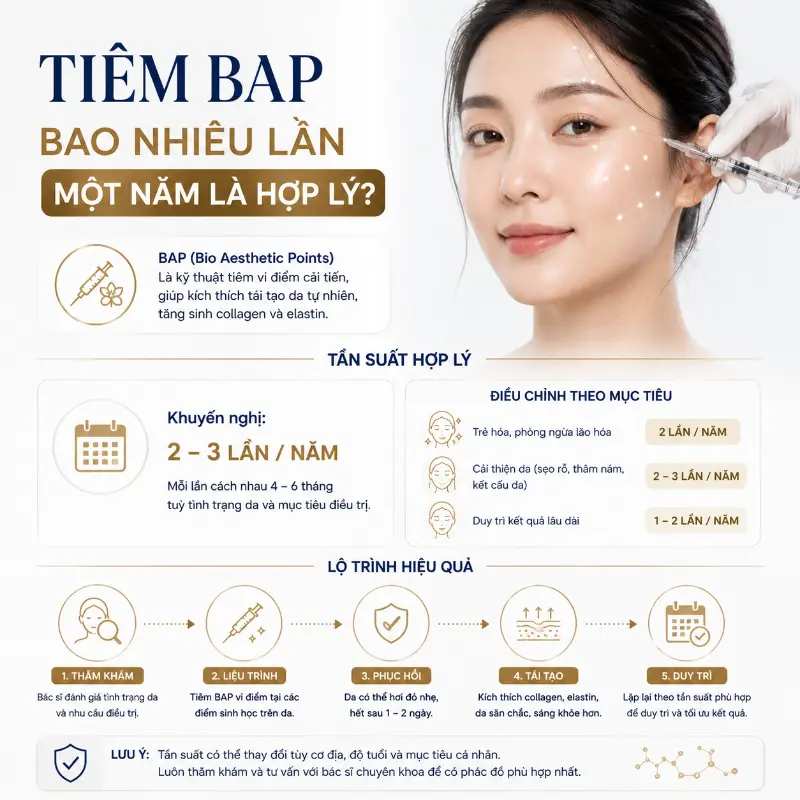 Tiêm BAP Bao Nhiêu Lần Một Năm Là Hợp Lý?