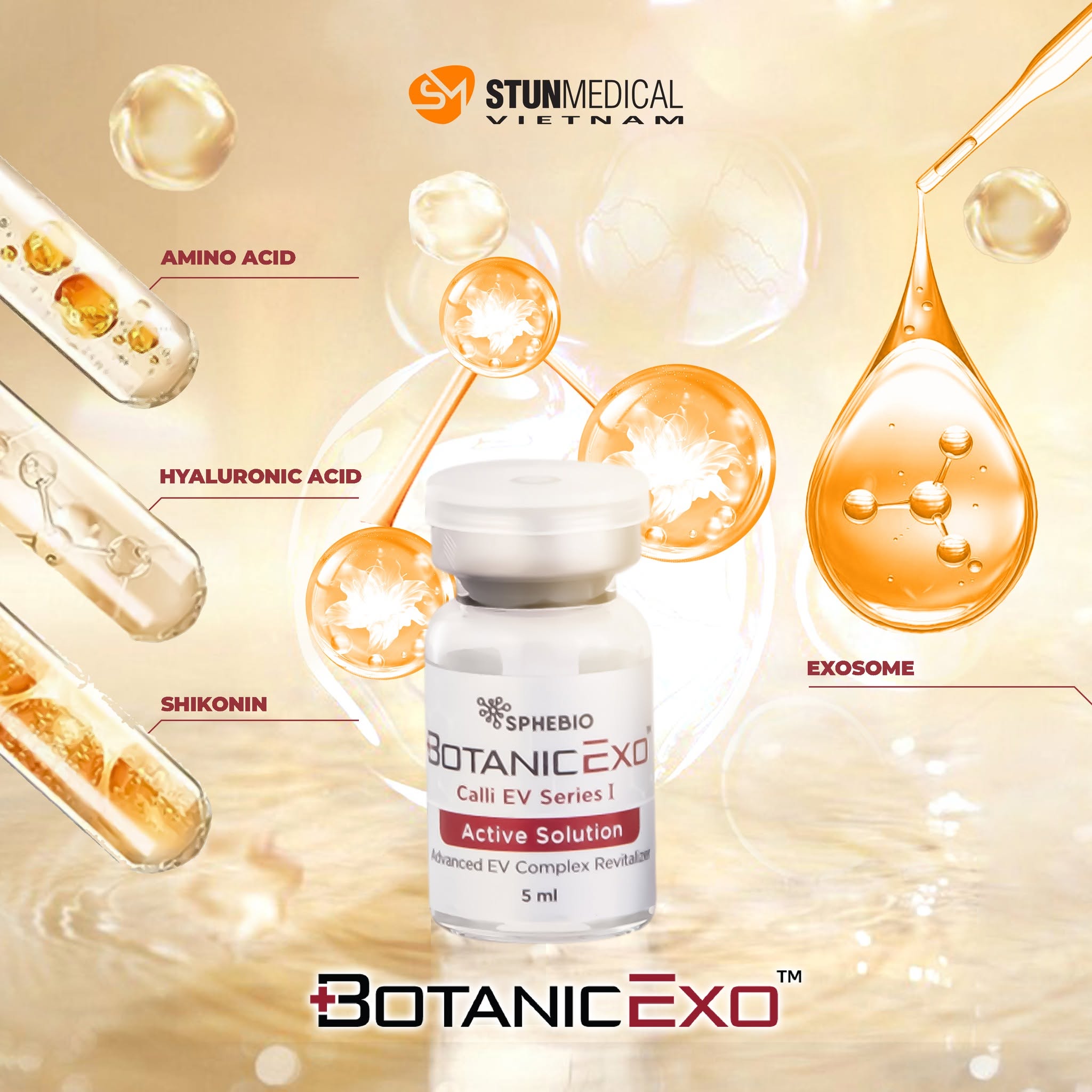 [Tặng kèm mặt nạ B5] EXOSOME chiết xuất từ thực vật tái tạo và phục hồi da BotanicEXO 5ml