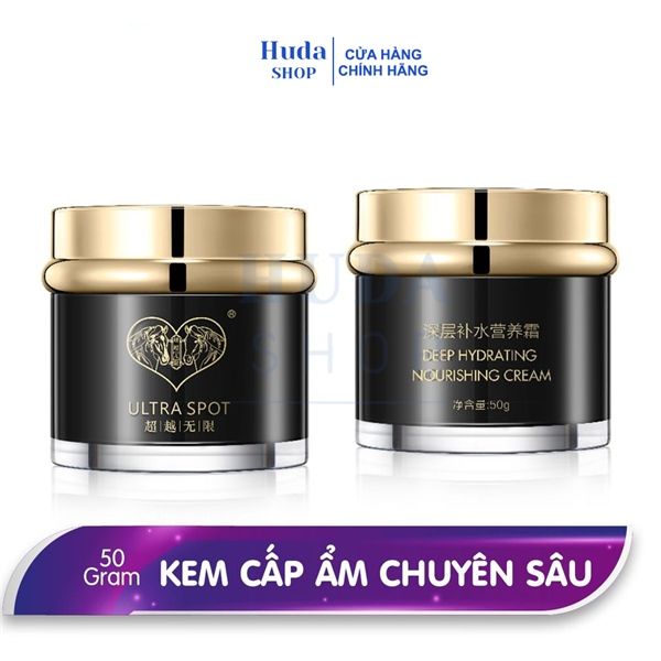 Kem cấp ẩm dưỡng ẩm chuyên sâu Mộc Liên Hoa Ultra Spot chính hãng 50gr