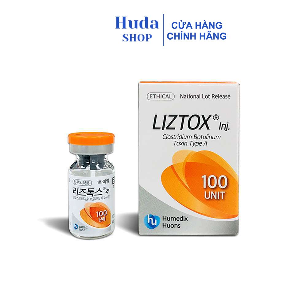 Botox Liztox 100 Units xoá nhăn, khử mùi hôi nách