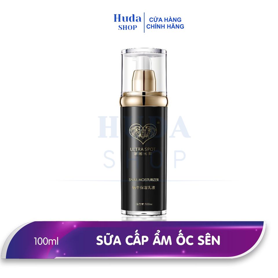 Sữa dưỡng ẩm ốc sên Mộc Liên Hoa Ultra Spot chính hãng 100ml