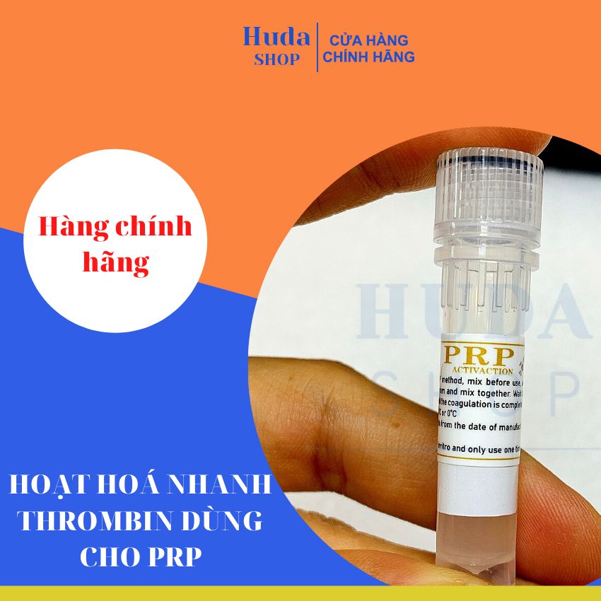 Dung dịch hoạt hoá Thrombin dùng cho PRP tuýp 0.4ml