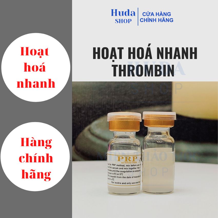 Dung dịch hoạt hoá Thrombin dùng cho PRP lọ 4ml dùng cho 10 người