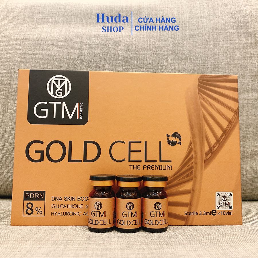 Tinh chất tế bào gốc căng bóng DNA cá hồi GTM Gold Cell 8% Hàn Quốc