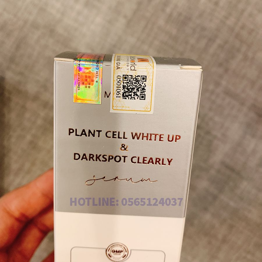 Serum sáng da mờ thâm nám Plant Cell White Up & Darkspot Clearly