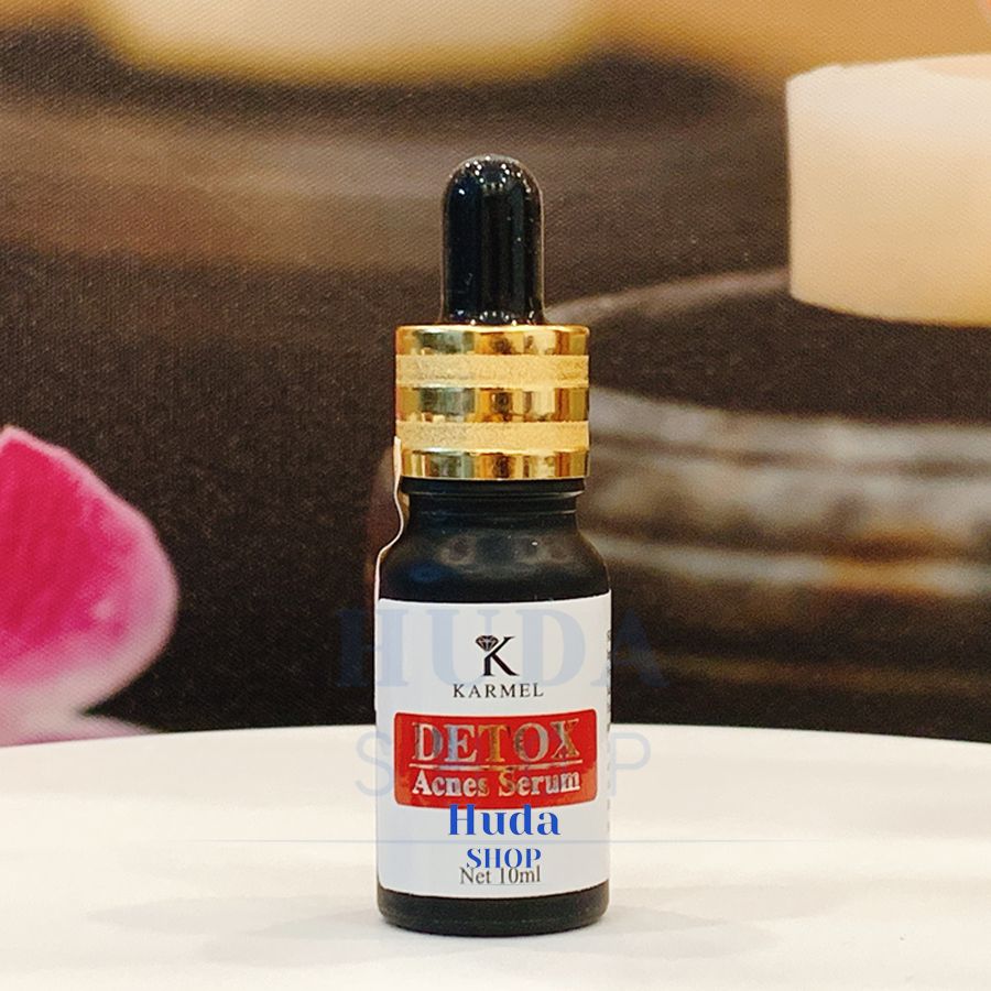 Serum Mụn Detox Acnes Karmel 10ml giải quyết mụn ẩn, đầu đen; da nhiễm corticoid