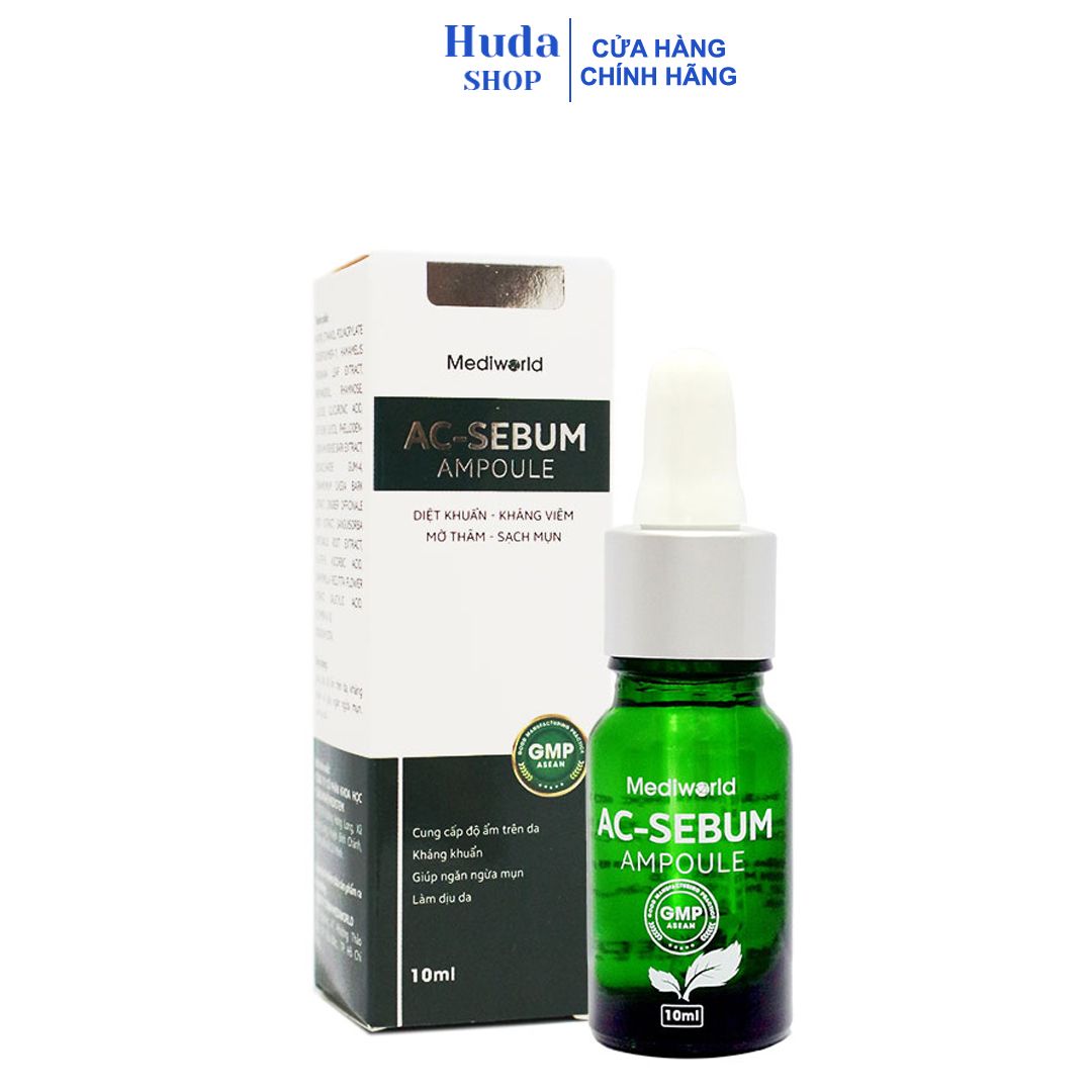 Serum chăm sóc ngăn ngừa mụn Mediworld AC-SEBUM AMPOULE 10ml