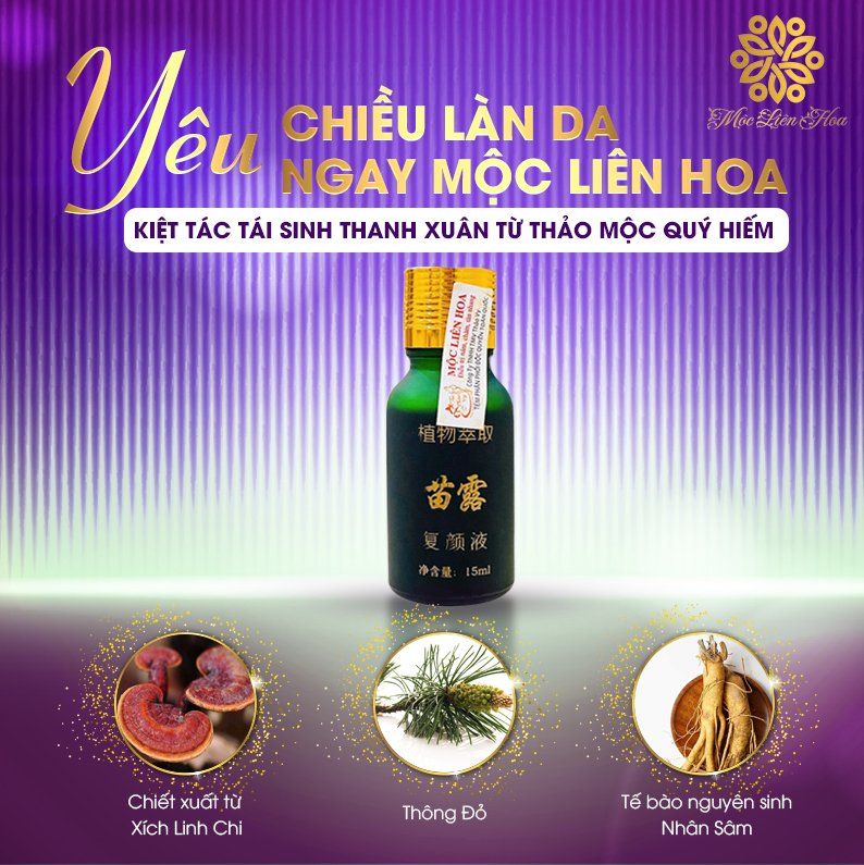 Mộc Liên Hoa Ultra Spot - Tinh chất mờ nám, tàn nhang chính hãng