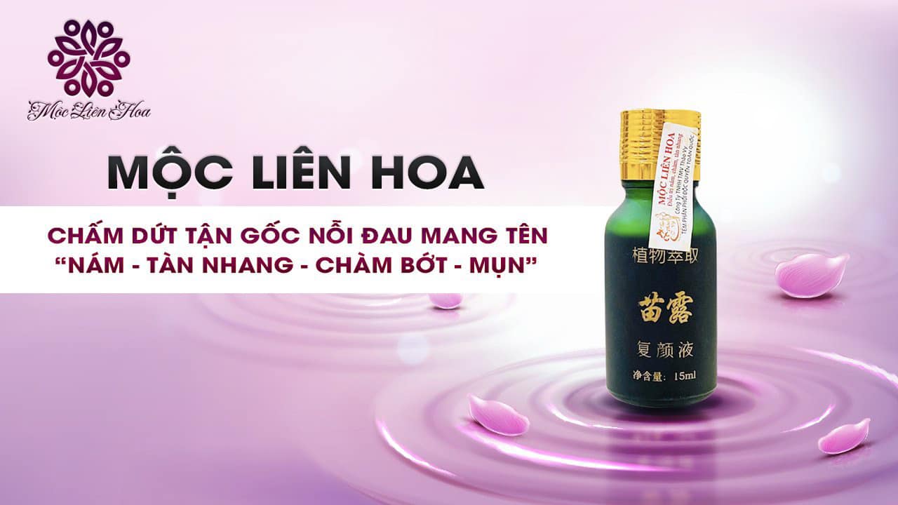 Mộc Liên Hoa Ultra Spot - Tinh chất mờ nám, tàn nhang chính hãng