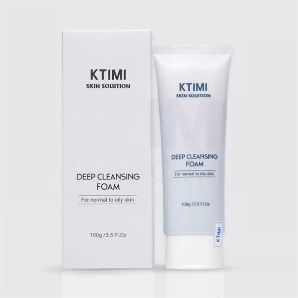 Sữa rửa mặt dịu nhẹ cho da nhờn mụn KTIMI Deep Cleansing Foam