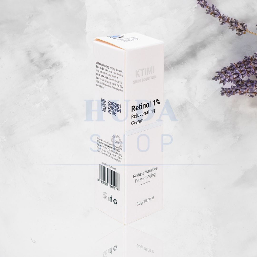 Kem dưỡng chống lão hoá ngừa mụn KTIMI Retinol 1% Rejuvenating Cream