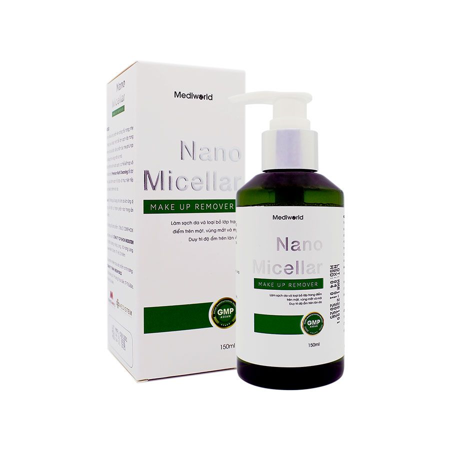 Nước tẩy trang Mediworld - NANO MICELLAR MAKE UP REMOVER