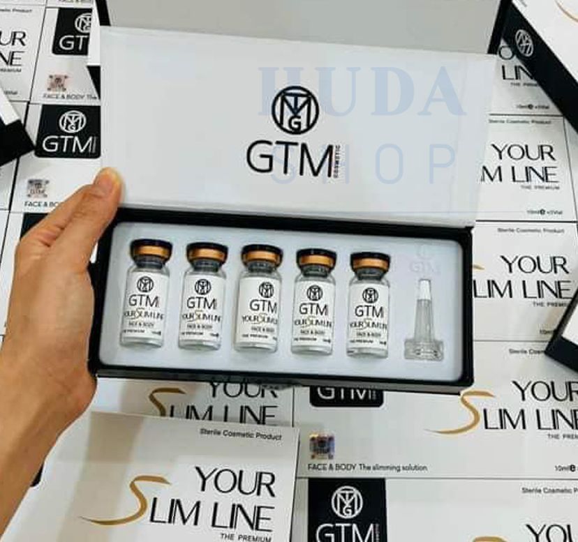 Tinh chất tan mỡ bụng giảm béo GTM Your slim line 5 x 10ml Gold Cell