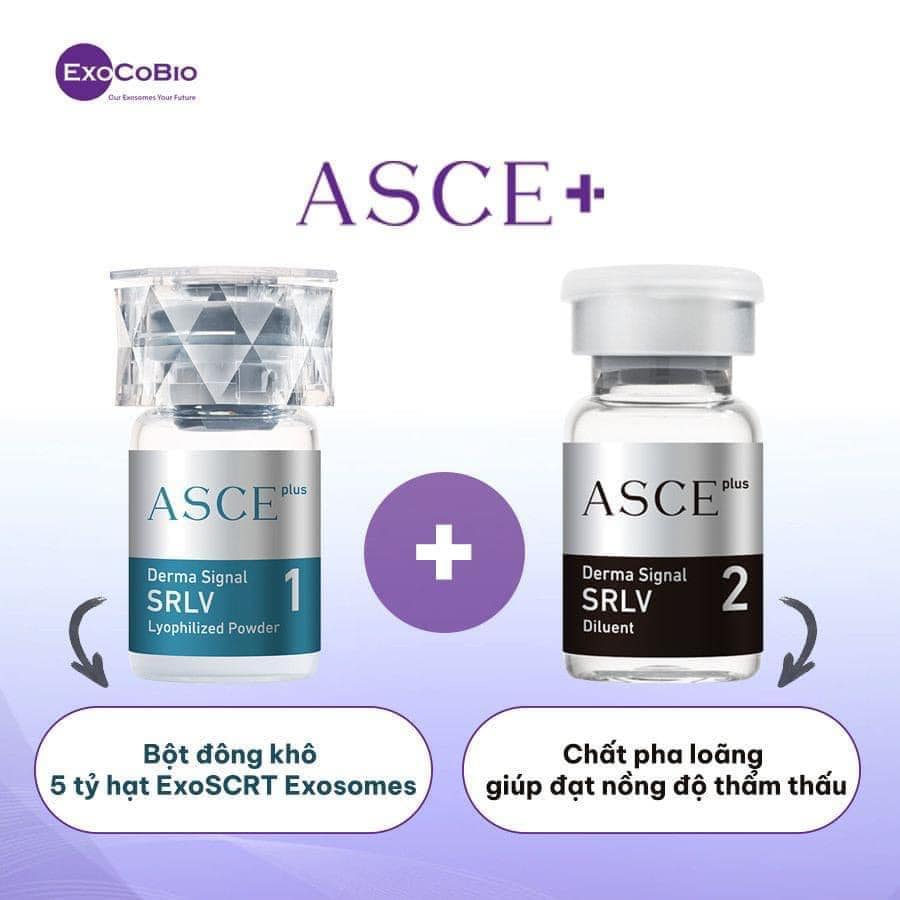 Cấy căng bóng Exosome Asce Hàn Quốc - Tinh chất căng bóng da tế bào gốc