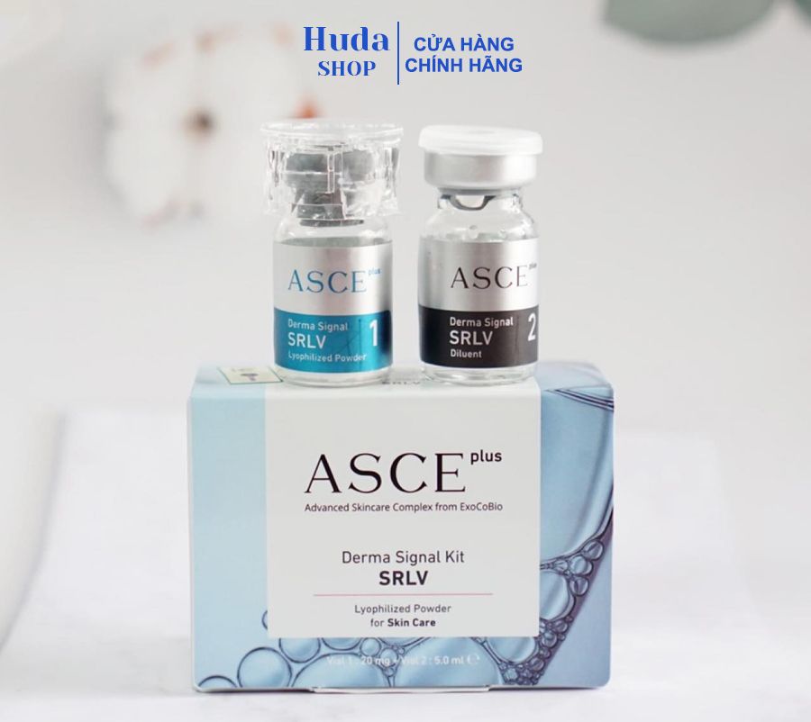 Cấy căng bóng Exosome Asce Hàn Quốc - Tinh chất căng bóng da tế bào gốc