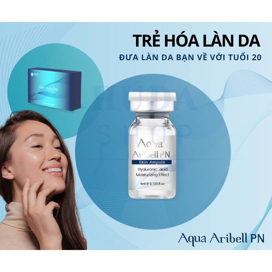 Tinh chất trẻ hóa căng bóng da Aqua Aribell PN từ DNA Cá Hồi