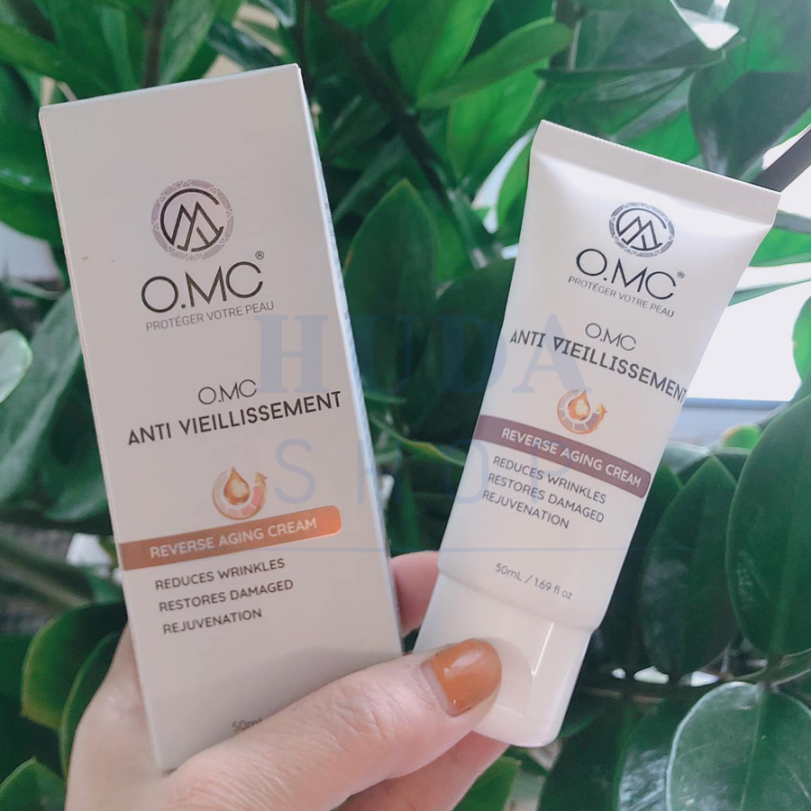 Kem giữ ẩm, dưỡng ẩm căng mịn da OMC Anti Vieillissement 50ml