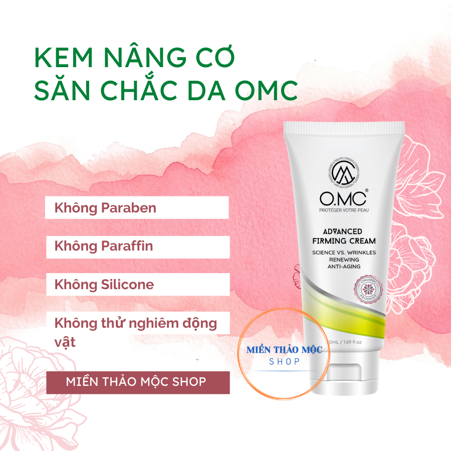 Kem nâng cơ và săn chắc da mặt OMC Advanced Firming Cream