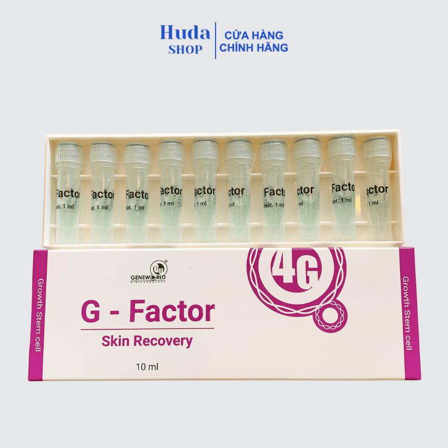 Tinh chất dưỡng da phục hồi da G factor Geneworld nuôi dưỡng da sau peel, lazer