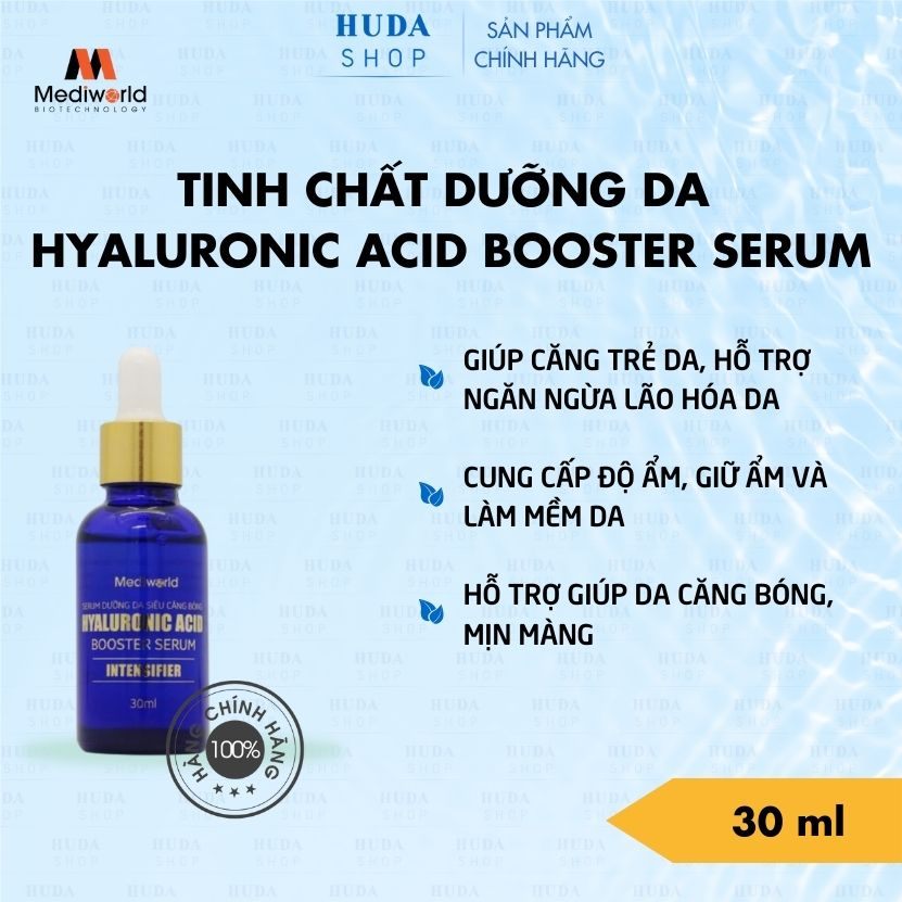 Serum cấp ẩm Mediworld Hyaluronic Acid Booster