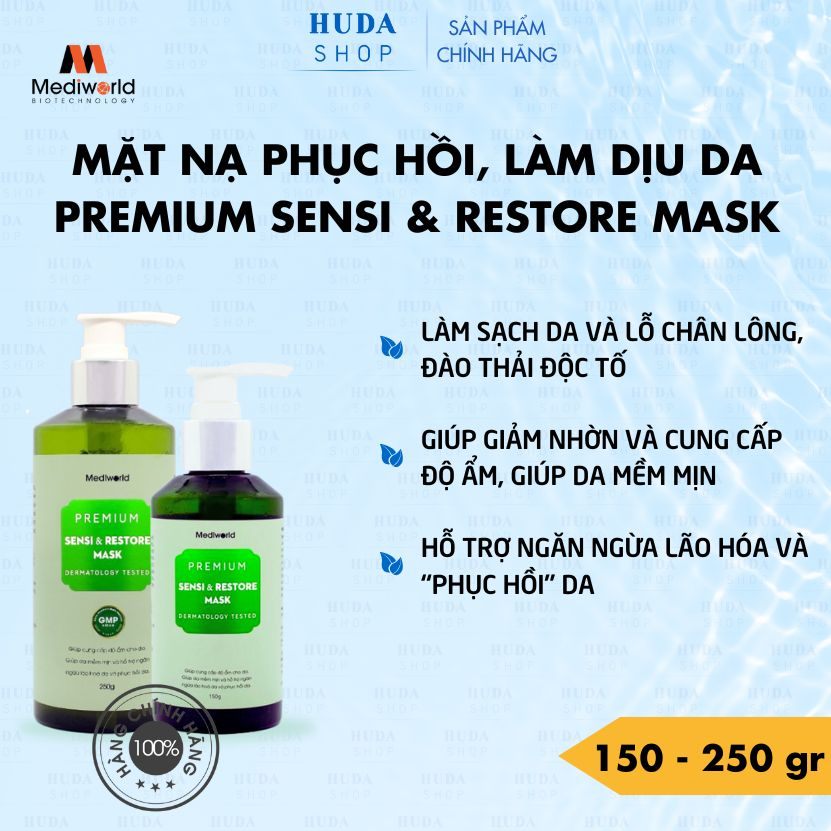 Mặt nạ phục hồi PREMIUM SENSI & RESTORE MASK Mediworld