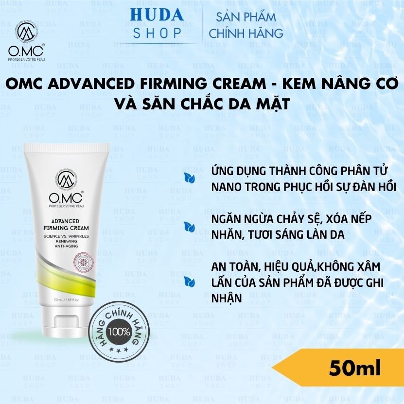 Kem nâng cơ và săn chắc da mặt OMC Advanced Firming Cream