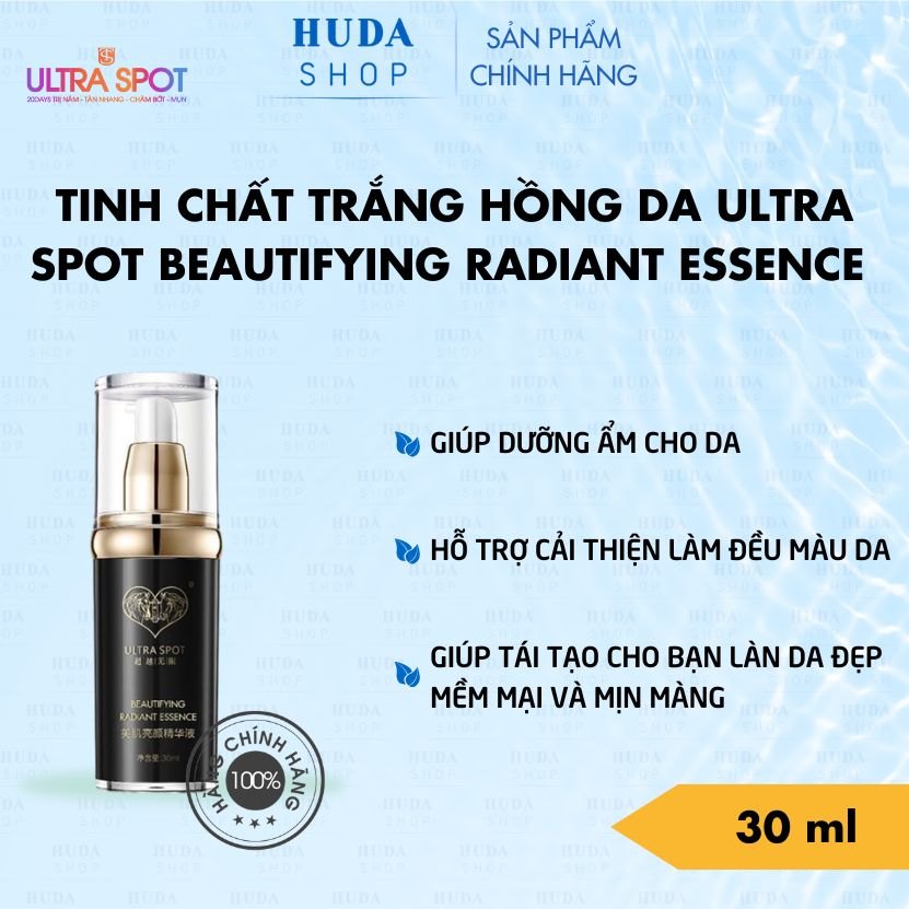 Tinh chất trắng hồng da Ultra Spot Hoa Mộc Liên Hoa chính hãng 30ml