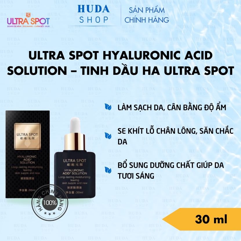 Tinh dầu HA Ultra Spot Hoa Mộc Liên Hoa chính hãng 30ml