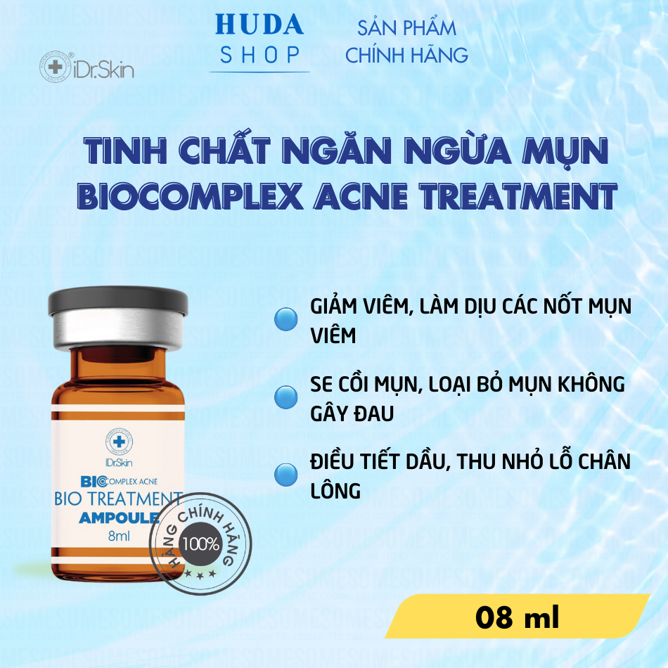 Tinh chất trị mụn Idr.Skin Bio Acne Treatment Ampoule 8ml