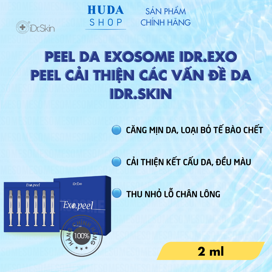 Peel vật lý căng bóng da Idr.Skin iDr.Exo Peel