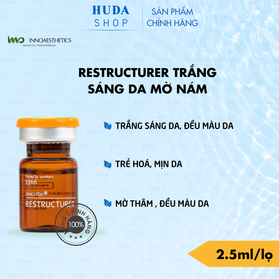 Meso Innoathestics RESTRUCTURER sáng da, mờ nám