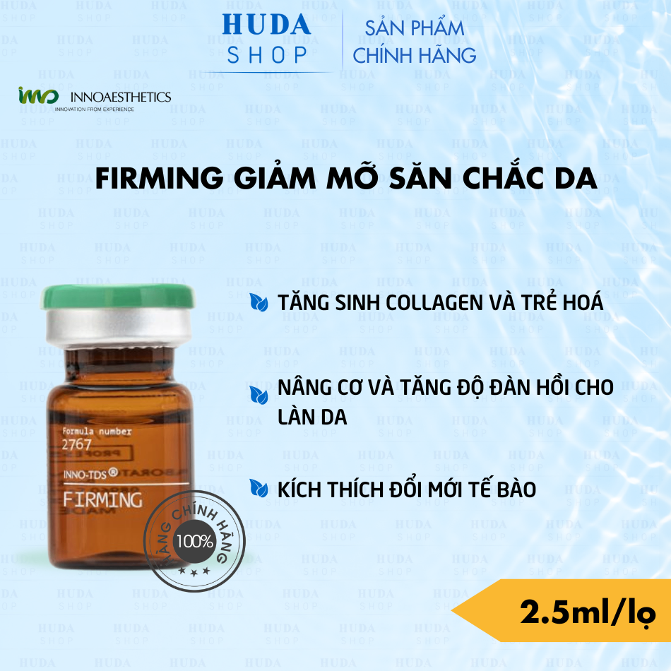 Meso Innoathestics FIRMING hoạt chất săn chắc, thon gọn cho mặt và body