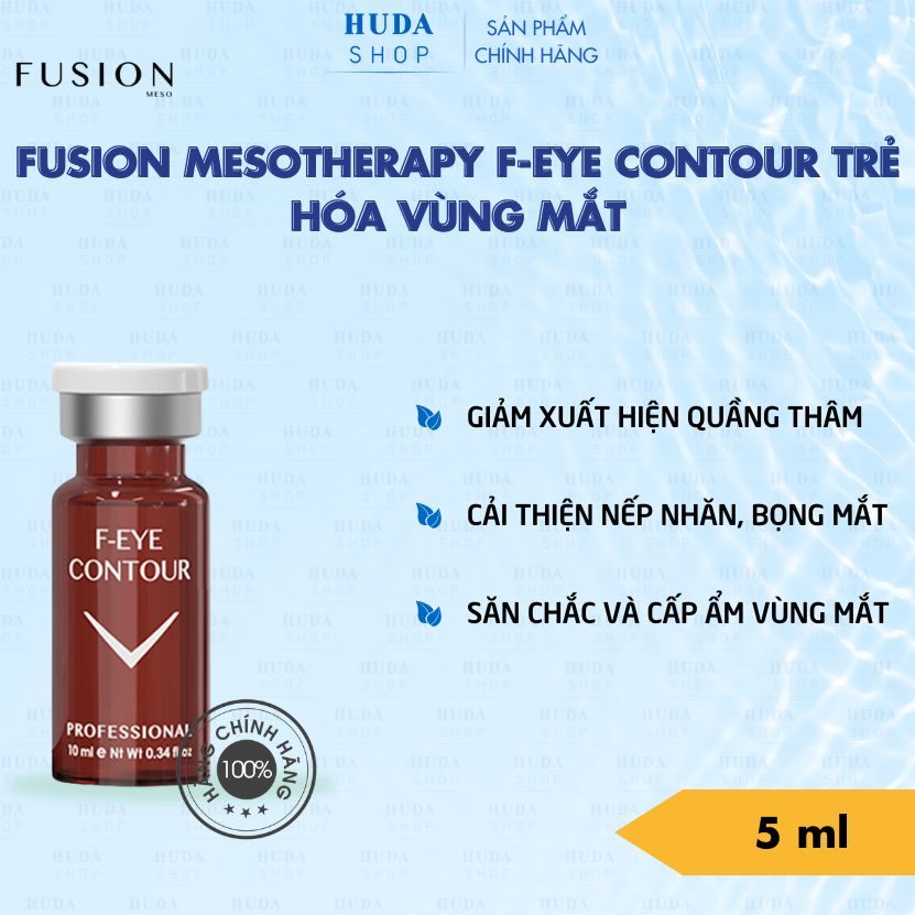 Tinh chất Fusion F-Eye Contour trị thâm và nhăn mắt Fusion Mesotherapy