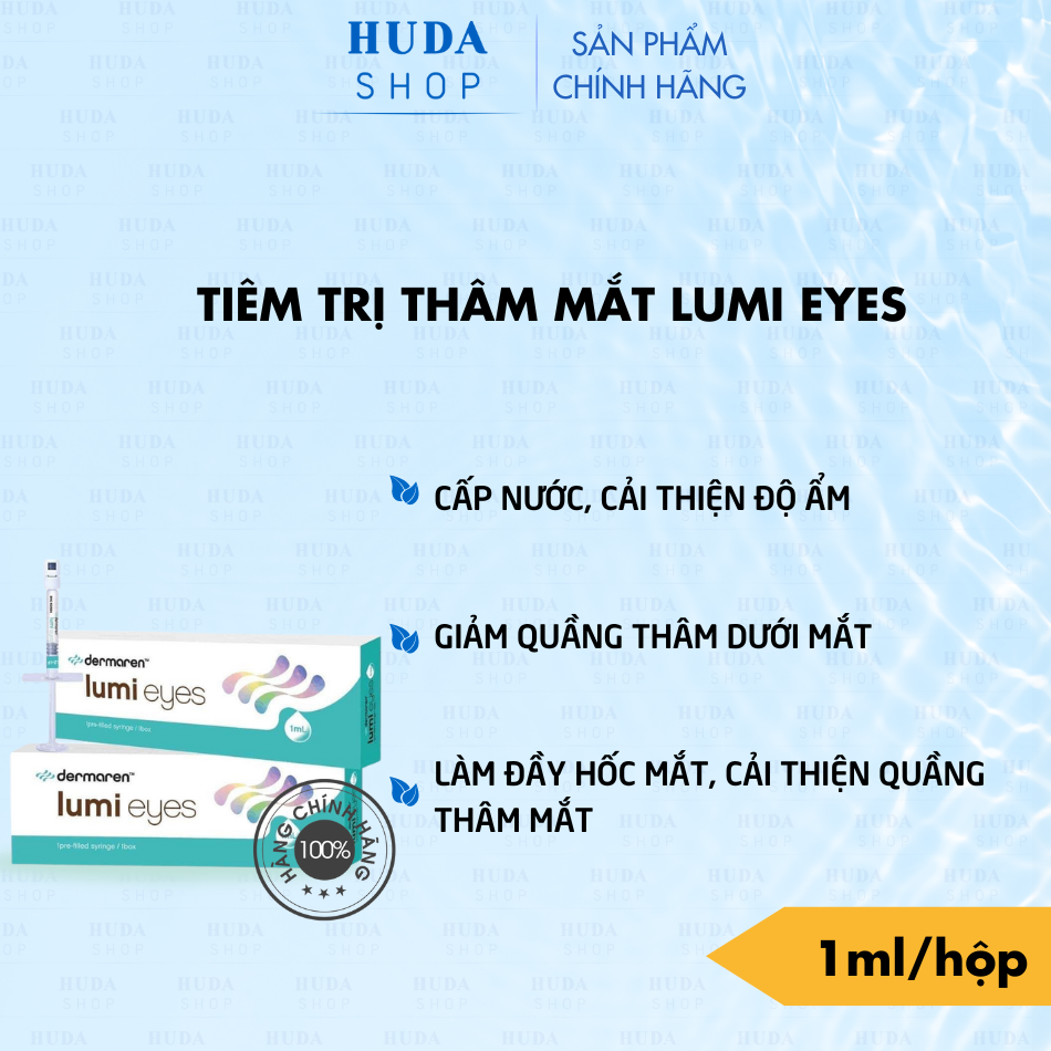 Tinh chất Lumi Eyes trị thâm bọng mắt, xoá nhăn