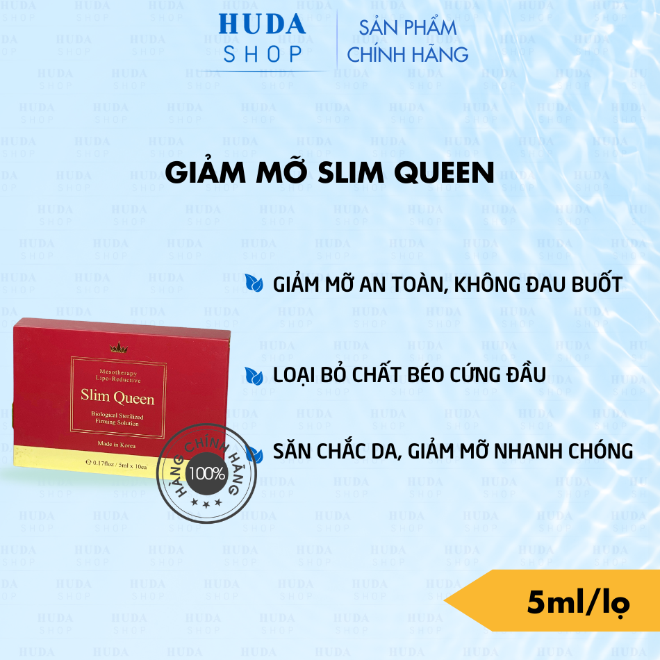 Tan mỡ Slim Queen kích tan mỡ 1 cặp