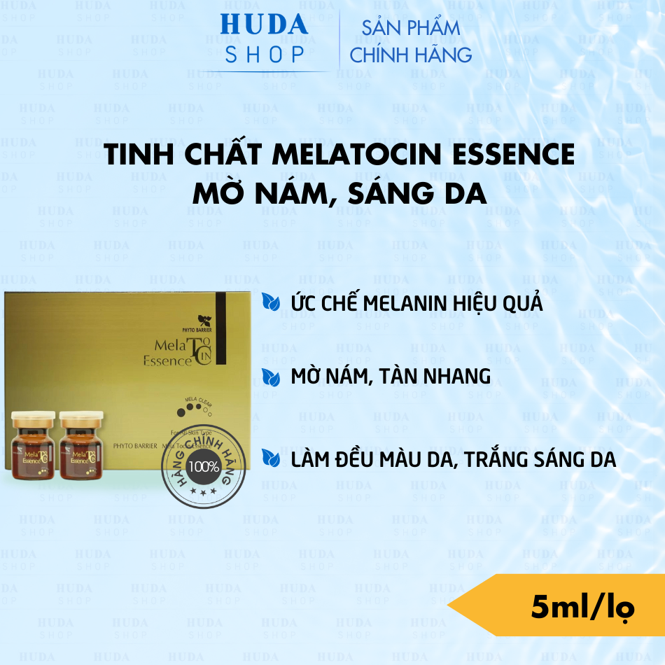 Tinh chất Glutathione 600 Melatocin mờ nám trắng sáng da