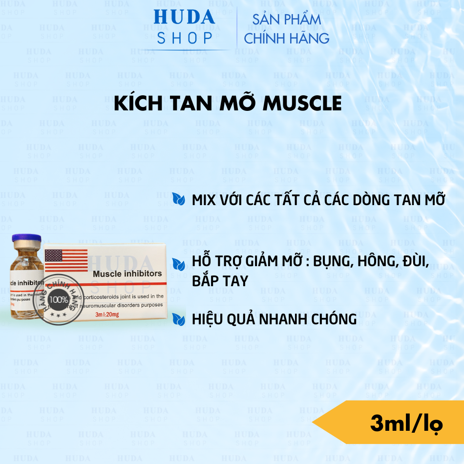 Muscle Inhibitors kích tan mỡ