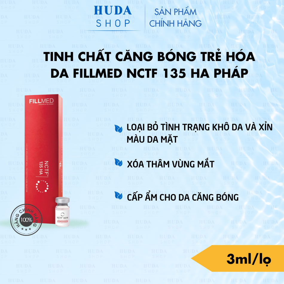 Tinh Chất Căng Bóng Trẻ Hóa Da Fillmed NCTF 135 HA Pháp 1 lọ