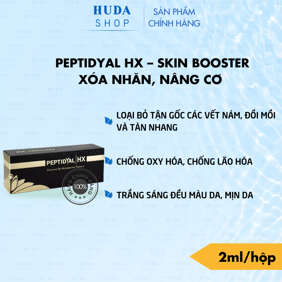 Peptidyal HX – Skin Booster xóa nhăn, nâng cơ thon gọn