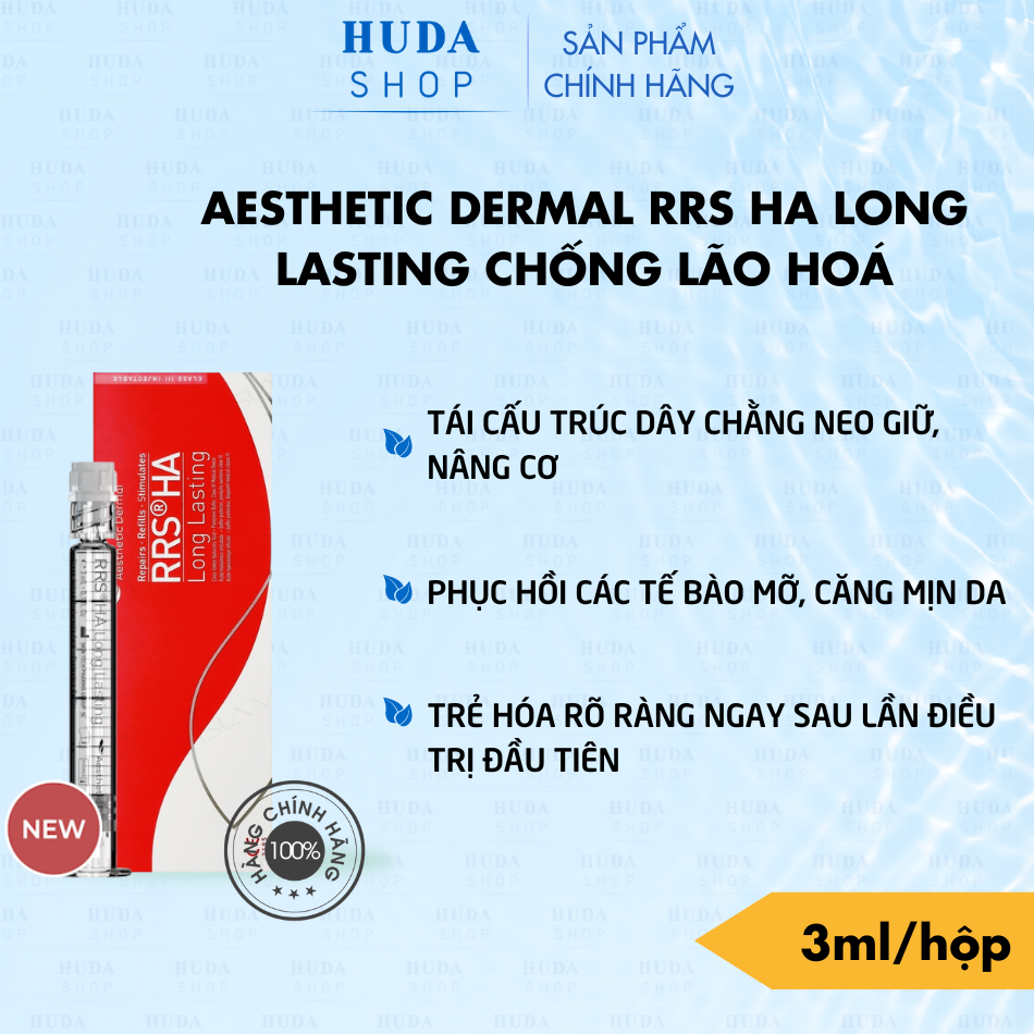 Hoạt Chất B.A.P trẻ hoá, nâng cơ TechRRS® HA Long Lasting