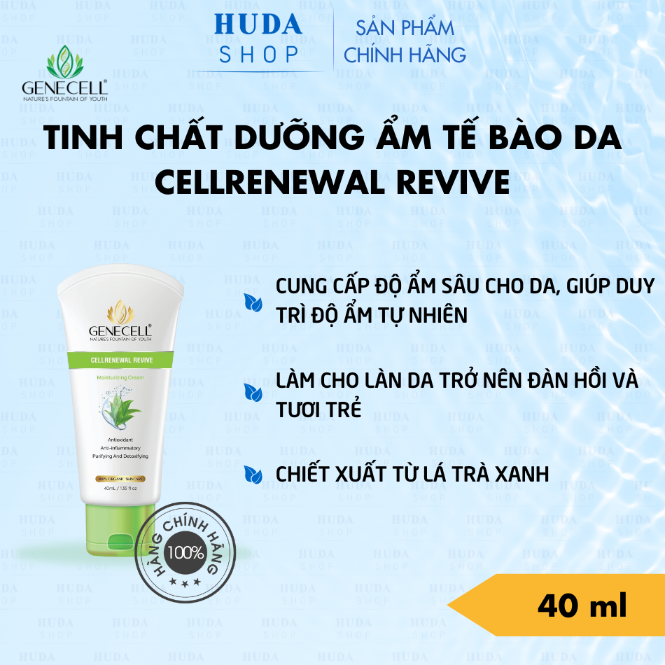 Kem dưỡng ẩm Genecell Cellrenewal Revive cho làn da tươi trẻ