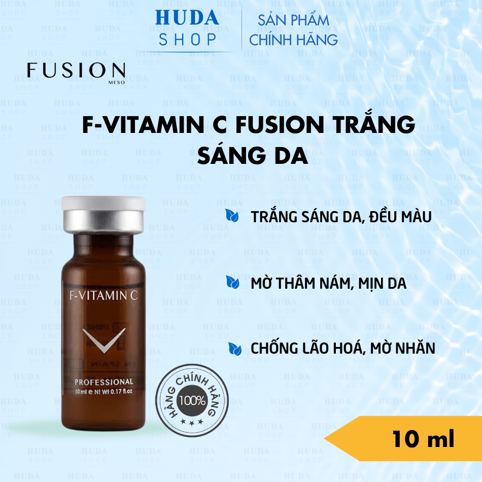 Tinh chất Fusion F-Vitamin C trị thâm và trắng sáng da Fusion Mesotherapy