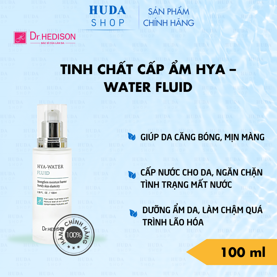 Tinh chất Hya – Water Fluid Dr.Hedison 50ml