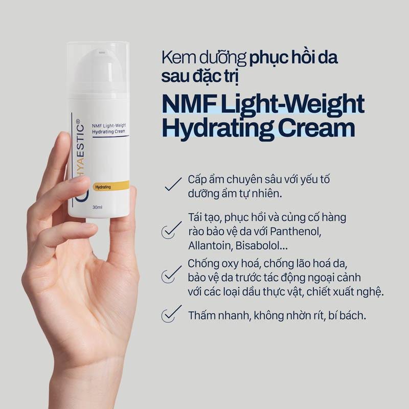 Kem phục hồi da hư tổn Hyaestic NMF Light-Weight Hydrating Cream (30ml)