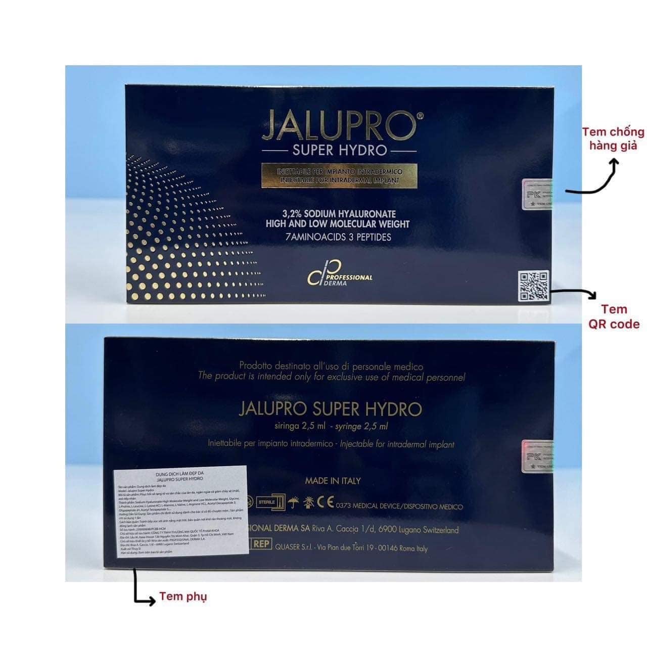 JALUPRO SUPER HYDRO - TINH CHẤT NÂNG CƠ VÀ TRẺ HÓA DA HÀNG CÔNG TY