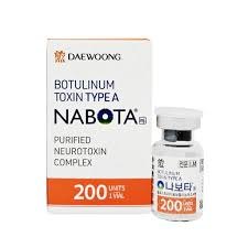 Botox Nabota Botulium Toxin Type A 200 Units xoá nhăn, thon gọn cơ