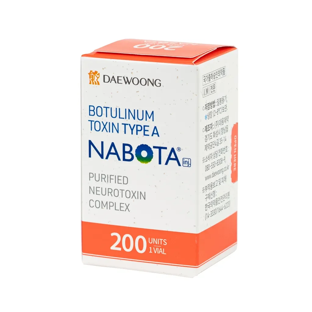 Botox Nabota Botulium Toxin Type A 200 Units xoá nhăn, thon gọn cơ