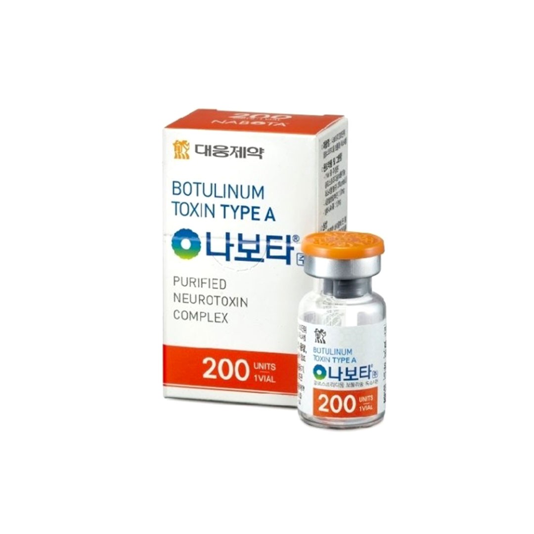 Botox Nabota Botulium Toxin Type A 200 Units xoá nhăn, thon gọn cơ