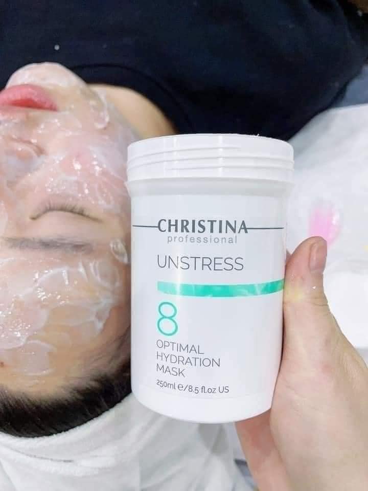 Mặt Nạ Dưỡng Ẩm Phục Hồi Da Christina Unstress 8 Optimal Hydration Mask 250ml